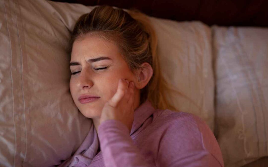 Jaw pain from bruxisum tmj while sleeping